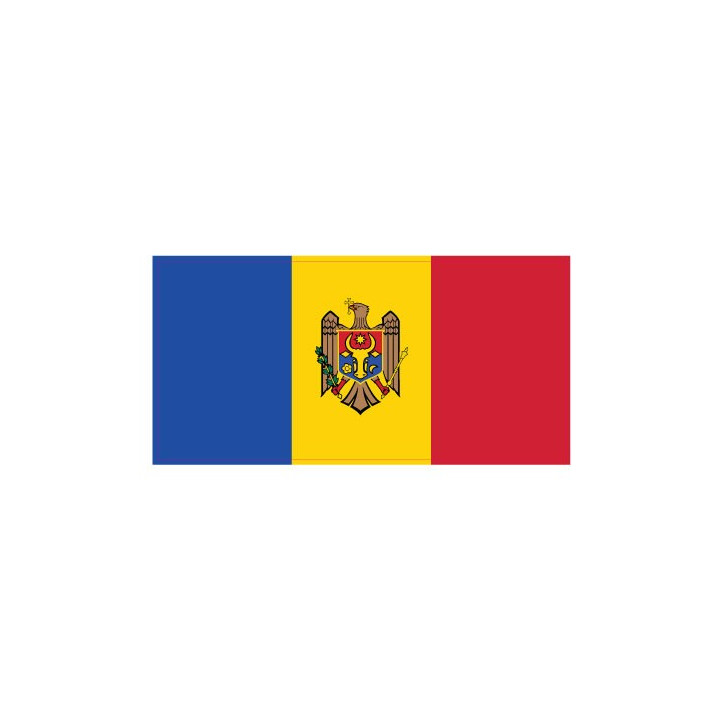 Autocollant Drapeau Moldova sticker flag