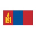 Autocollant Drapeau  Mongolia Mongolie sticker flag