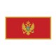 Autocollant Drapeau Montenegro Monténégro sticker flag