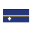 Autocollant Drapeau Nauru sticker flag