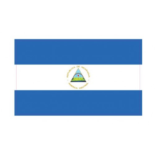 Autocollant Drapeau Nicaragua sticker flag