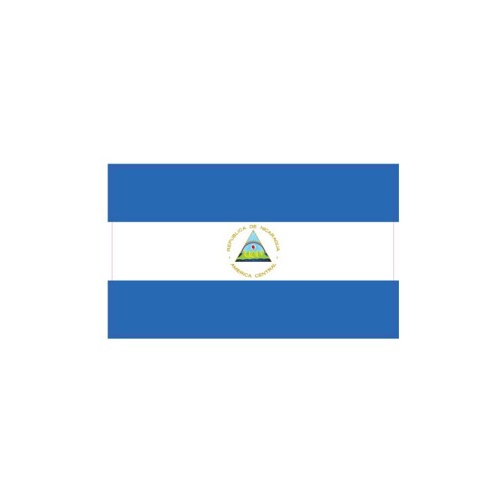 Autocollant Drapeau Nicaragua sticker flag
