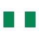 Autocollant Drapeau Nigeria Nigéria sticker flag