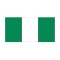 Autocollant Drapeau Nigeria Nigéria sticker flag