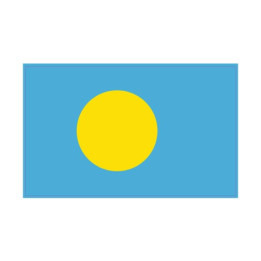 Autocollant Drapeau Palau Palaos sticker flag