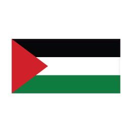 Autocollant Drapeau Autorité Nationale Palestinienne sticker flag