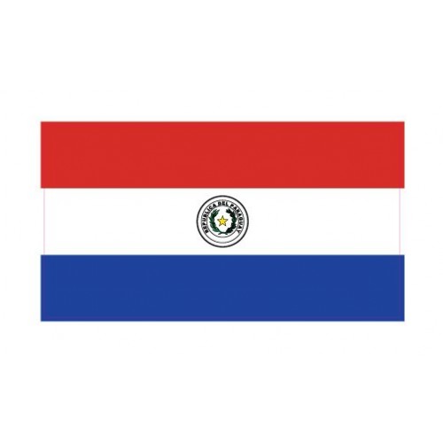 Autocollant Drapeau Paraguay sticker flag