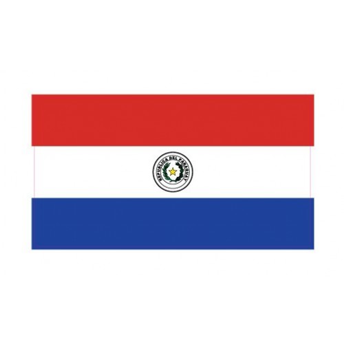 Autocollant Drapeau Paraguay sticker flag
