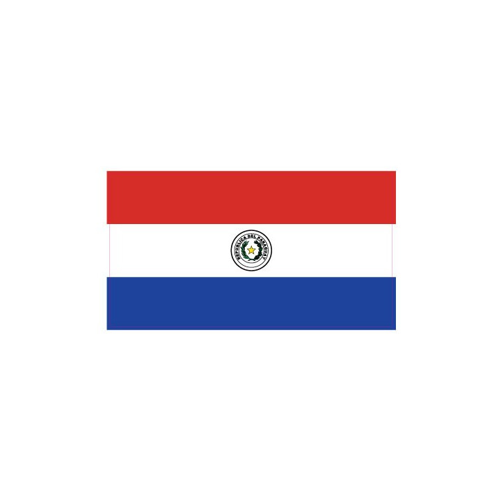Autocollant Drapeau Paraguay sticker flag