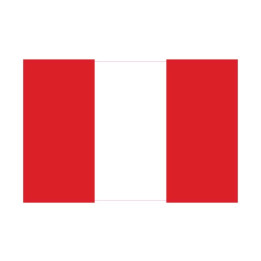Autocollant Drapeau Peru Pérou sticker flag