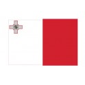 Autocollant Drapeau Malta Malte sticker flag