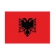 Autocollant Drapeau Albania  Albanie sticker