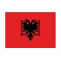 Autocollant Drapeau Albania  Albanie sticker