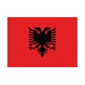Autocollant Drapeau Albania  Albanie sticker