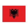 Autocollant Drapeau Albania  Albanie sticker