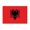 Autocollant Drapeau Albania  Albanie sticker