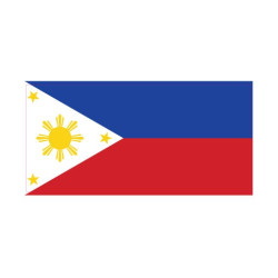 Autocollant Drapeau Philippines sticker flag