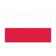 Autocollant Drapeau Poland Pologne sticker flag