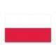 Autocollant Drapeau Poland Pologne sticker flag