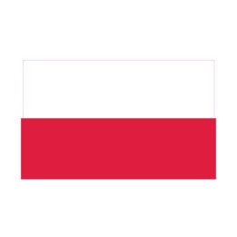 Autocollant Drapeau Poland Pologne sticker flag