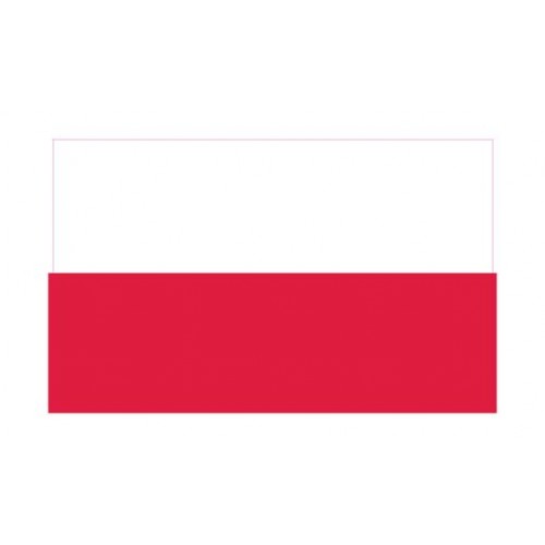 Autocollant Drapeau Poland Pologne sticker flag