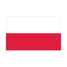 Autocollant Drapeau Poland Pologne sticker flag