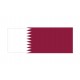 Autocollant Drapeau Quatar sticker flag