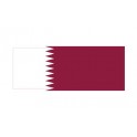Autocollant Drapeau Quatar sticker flag