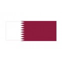 Autocollant Drapeau Quatar sticker flag