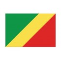 Aufkleber Flagge Kongo sticker flag