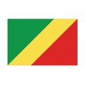 Aufkleber Flagge Kongo sticker flag