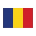 Autocollant Drapeau Romania Roumanie sticker flag