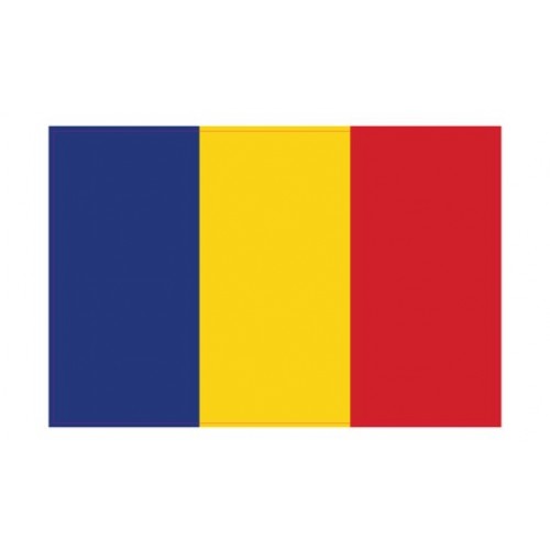 Autocollant Drapeau Romania Roumanie sticker flag