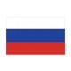 Autocollant Drapeau Russian Federation Russie, Fédération de sticker flag