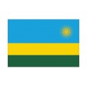 Autocollant Drapeau Rwanda sticker flag