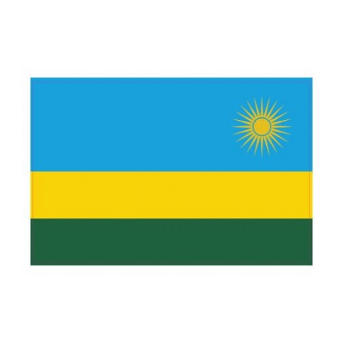 Autocollant Drapeau Rwanda sticker flag