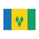 Autocollant Drapeau Saint-Vincent-et-les Grenadines sticker flag