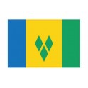Autocollant Drapeau Saint-Vincent-et-les Grenadines sticker flag