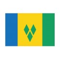 Autocollant Drapeau Saint-Vincent-et-les Grenadines sticker flag