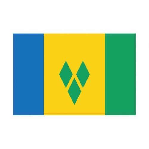 Autocollant Drapeau Saint-Vincent-et-les Grenadines sticker flag