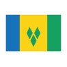 Autocollant Drapeau Saint-Vincent-et-les Grenadines sticker flag