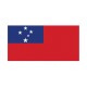 Autocollant Drapeau Samoa sticker flag