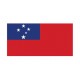 Autocollant Drapeau Samoa sticker flag