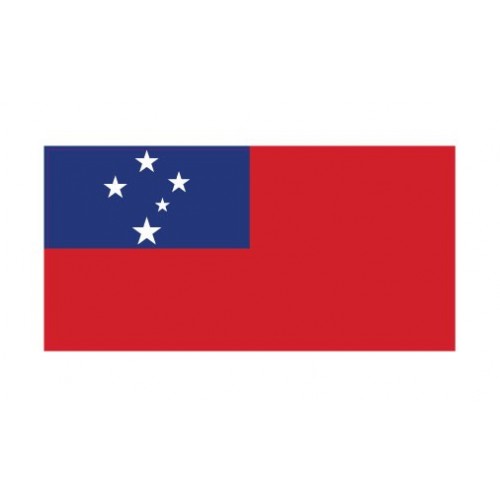 Autocollant Drapeau Samoa sticker flag