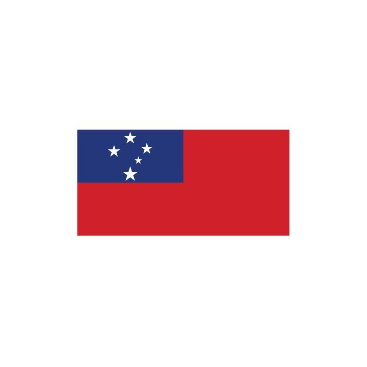 Autocollant Drapeau Samoa sticker flag