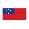 Autocollant Drapeau Samoa sticker flag