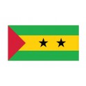 Autocollant Drapeau Sao Tomé-et-Principe sticker flag