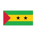 Autocollant Drapeau Sao Tomé-et-Principe sticker flag