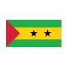Autocollant Drapeau Sao Tomé-et-Principe sticker flag