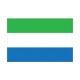 Autocollant Drapeau Sierra Leone sticker flag